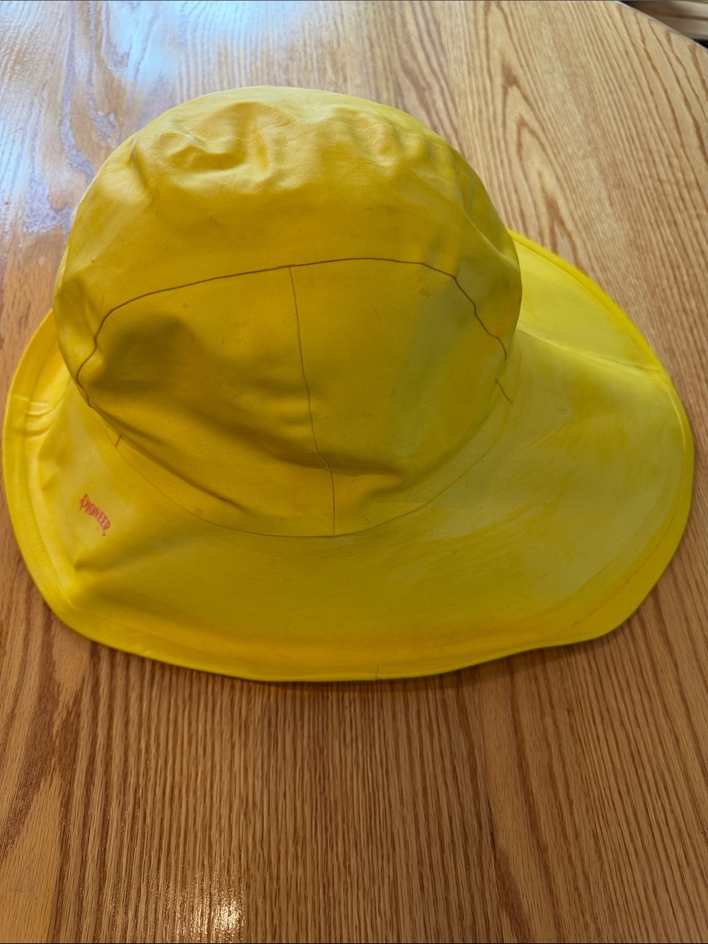 Rain Hat Pioneer Dry King Offshore Traditional Sou'Wester Yellow Hat XL